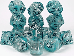 Role 4 Initiative - Set of 15 Dice: Arctic Blast